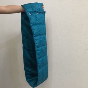 Teal Puffer Scarf